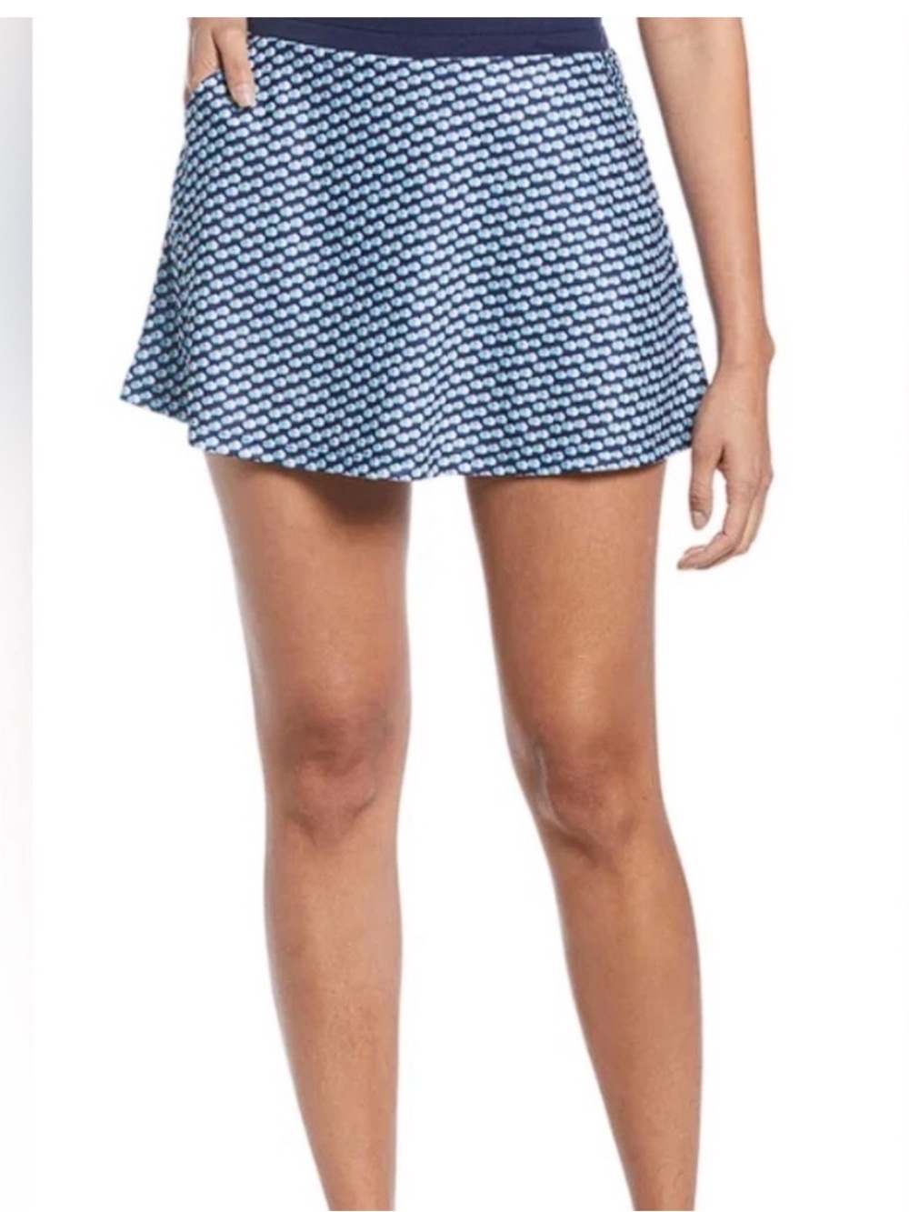 Callaway Golf Opti-Dri Women's Athletic Skort, S, Navy/Geometric